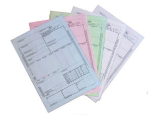 CMR List Przewozowy 1/4 80 kartek Międzynarodowy