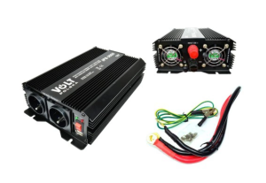 Przetwornica samochodowa 12V 24V 230V DUO