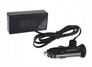 WOLTOMIERZ MIERNIK TESTER SAMOCHODOWY 12 24 V HIT