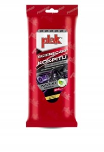 PLAK ŚCIERECZKI DO KOKPITU WANILIA BŁYSZCZ 24 SZT