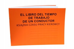 Książka KONTROLNA KIEROWCY KONTROLLBUCH HISZPANIA